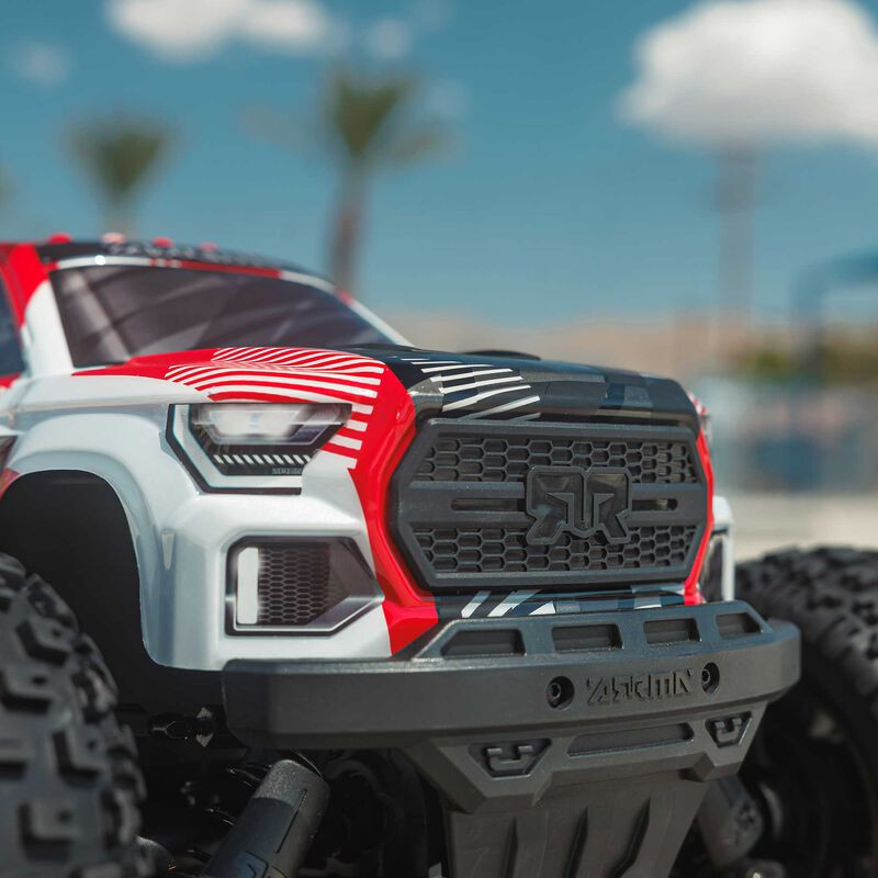 CAMION MONSTRUO ARRMA 1/10 GRANITE 223S BRUSHLESS 4WD RTR ROJO - Imagen 14