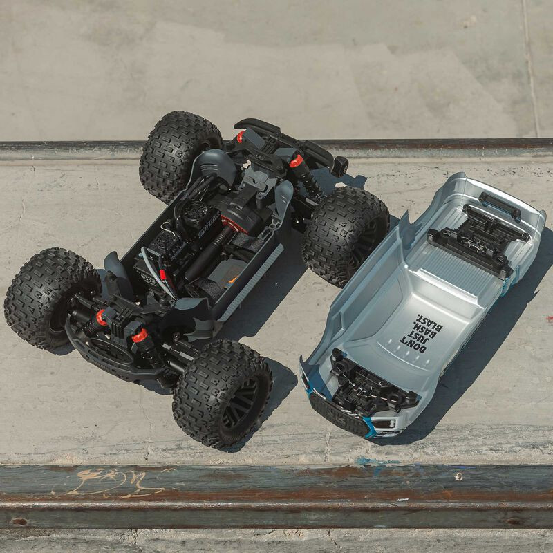 CAMION MONSTRUO ARRMA 1/10 GRANITE 223S BRUSHLESS 4WD RTR ROJO - Imagen 15