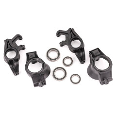TRX7836X Juego de bloque de dirección y bloque de ruedas Traxxas con cojinetes - X-Maxx/XRT - Imagen 1