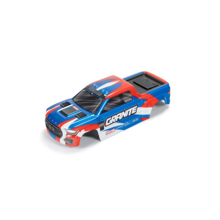 ARA412001 CARROCERIA Cuerpo GROM de granito, azul/rojo NO LLEVA ACCESORIOS SOLO LEXAN PINTADO - Imagen 2