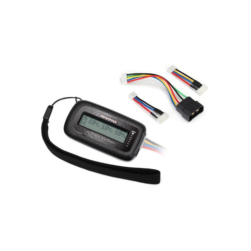 Comprobador/equilibrador de voltaje de celdas LiPo (incluye adaptador n.° 2938X para batería Traxxas iD) - Imagen 1