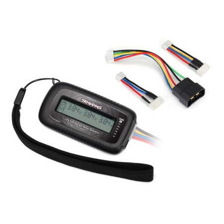 Comprobador/equilibrador de voltaje de celdas LiPo (incluye adaptador n.° 2938X para batería Traxxas iD) - Imagen 1