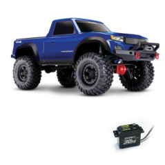 TRAXXAS TRX-4 Sport sin clip 1/10 4WD AZUL INCLUYE CAMBIO DE SERVO ORIGINAL POR YELLOW 30KG - Imagen 1