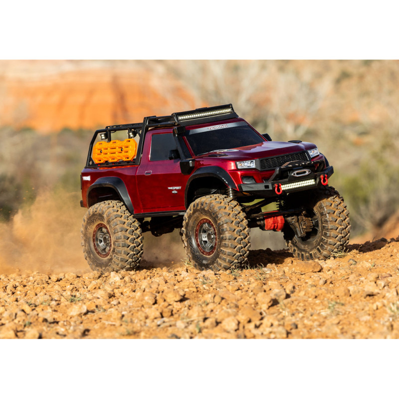 Traxxas TRX-4 Sport High Trail Edition ROJO(INCLUYE CAMBIO DE SERVO ORIGINAL A YELLOW 30KG) - Imagen 10