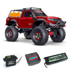 PACK 7000 TRX-4 Sport High Trail Edition+CAMBIO DE SERVO+LIPO 7000MAH 2S+CARGADOR 80W - Imagen 1