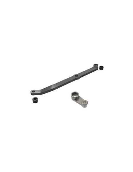 TRX9748-GRIS ENLACE DE DIRECCION ALUMINIO - Imagen 1