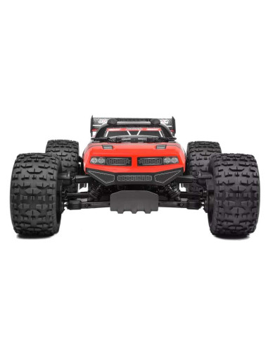 TEAM CORALLY PUNISHER 4 Brushless 4S 4WD Monster Truck 1:10 RTR, rojo - Imagen 4