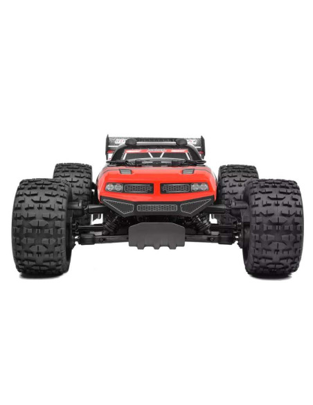 TEAM CORALLY PUNISHER 4 Brushless 4S 4WD Monster Truck 1:10 RTR, rojo - Imagen 4