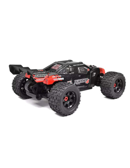 TEAM CORALLY PUNISHER 4 Brushless 4S 4WD Monster Truck 1:10 RTR, rojo - Imagen 3