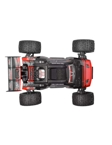 TEAM CORALLY PUNISHER 4 Brushless 4S 4WD Monster Truck 1:10 RTR, rojo - Imagen 6