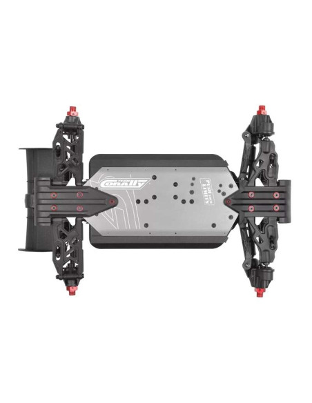 TEAM CORALLY PUNISHER 4 Brushless 4S 4WD Monster Truck 1:10 RTR, rojo - Imagen 13