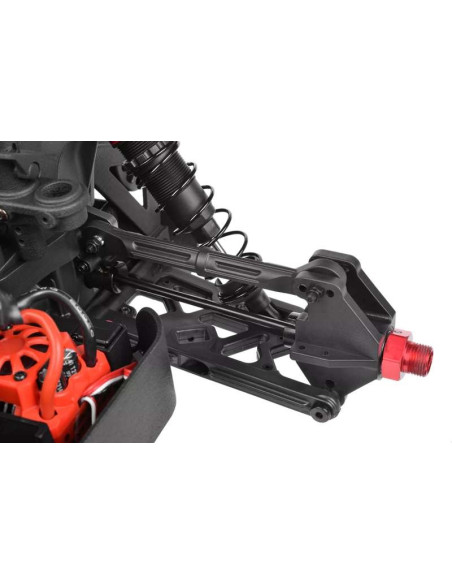 TEAM CORALLY PUNISHER 4 Brushless 4S 4WD Monster Truck 1:10 RTR, rojo - Imagen 16