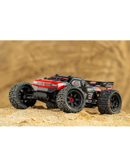 TEAM CORALLY PUNISHER 4 Brushless 4S 4WD Monster Truck 1:10 RTR, rojo - Imagen 17
