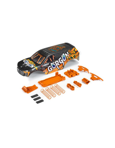 ARRMA CARROCERIA Y DETALLES GORGON, color naranja - Imagen 1