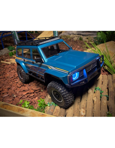 ABSIMA NISSAN PATROL 1:10 EP Crawler CR4.4 "light blue" RTR - Imagen 5