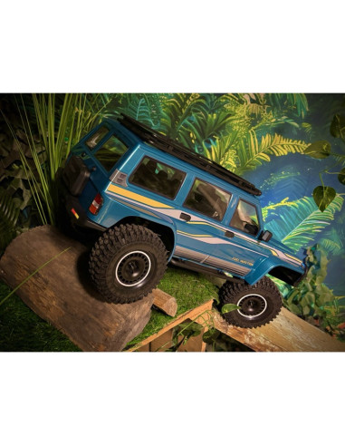 ABSIMA NISSAN PATROL 1:10 EP Crawler CR4.4 "light blue" RTR - Imagen 6