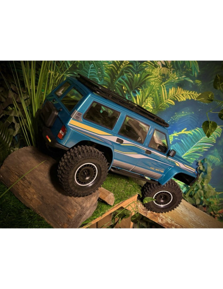 ABSIMA NISSAN PATROL 1:10 EP Crawler CR4.4 "light blue" RTR - Imagen 6