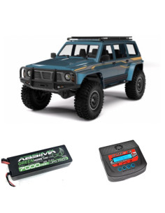 PACK ABSIMA NISSAN PATROL 1:10 EP Crawler CR4.4 +BATERIA 7000MAH 7,4V+CARGADOR 80W - Imagen 1