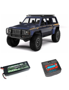 ABSIMA NISSAN PATROL 1:10 EP Crawler CR4.4 RTR AZUL OSCURO - Imagen 1