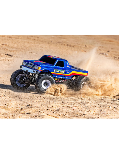 Traxxas Bigfoot 4X4 BL-2s sin escobillas: Monster Truck 4WD TQ 2,4 GHz a escala 1/10 - Azul - Imagen 6
