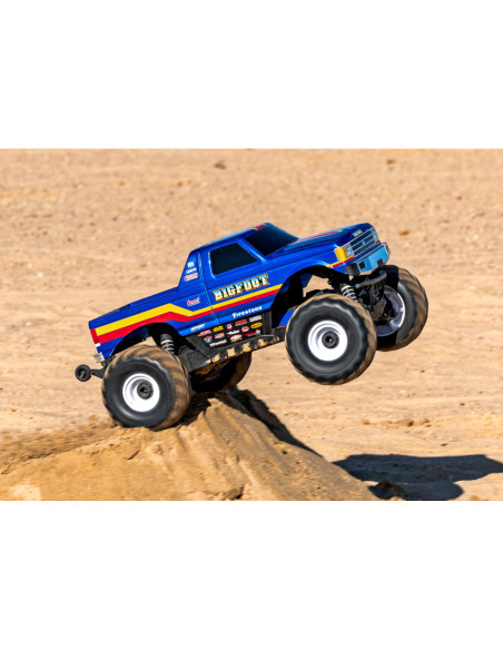 Traxxas Bigfoot 4X4 BL-2s sin escobillas: Monster Truck 4WD TQ 2,4 GHz a escala 1/10 - Azul - Imagen 8