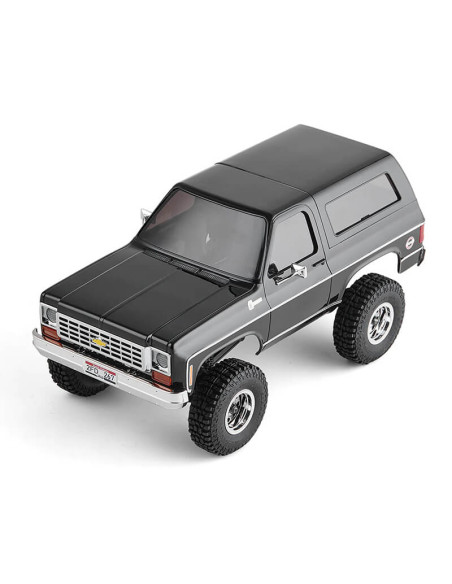 FMS Chevrolet K5 Blazer 4WD RTR, escala 1/24, color negro - Imagen 1