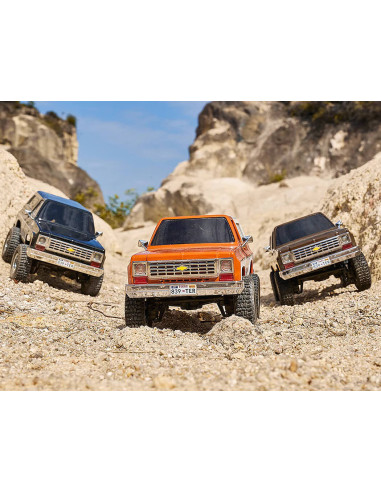 FMS Chevrolet K5 Blazer 4WD RTR, escala 1/24, color negro(INCLUYE BATERIA Y CARGADOR USB) - Imagen 6
