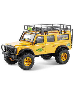 FMS LAND ROVER DEFENDER D110 RTR AMARILLO 1/24(INCLUYE BATERIA Y CARGADOR USB) - Imagen 1