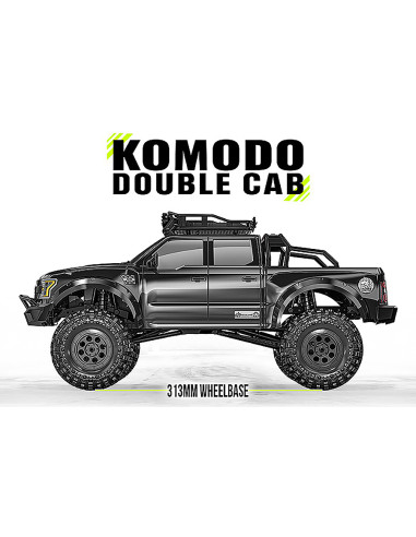 GMADE 1/10 GS02 KOMODO RTR DOBLE CABINA TS - Imagen 6