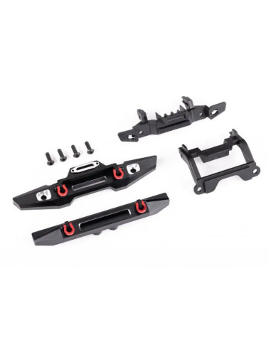 TRX9734X Parachoques de aluminio Traxxas Defender TRX-4M - Imagen 1