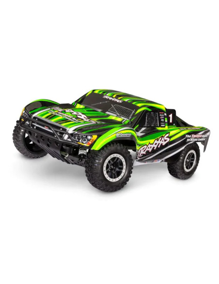 TRAXXAS SLASH 2WD BRUSHED HD1/10 con USB-C RTR VERDE(INCLUYE BATERIA Y CARGADOR) - Imagen 1