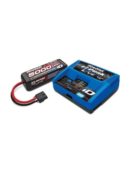 TRX2996GX Conjunto Traxxas 4S (1 cargador de batería LiPo 2889X de 14,8 V y 1 cargador de identificación 2971G) - Imagen 1