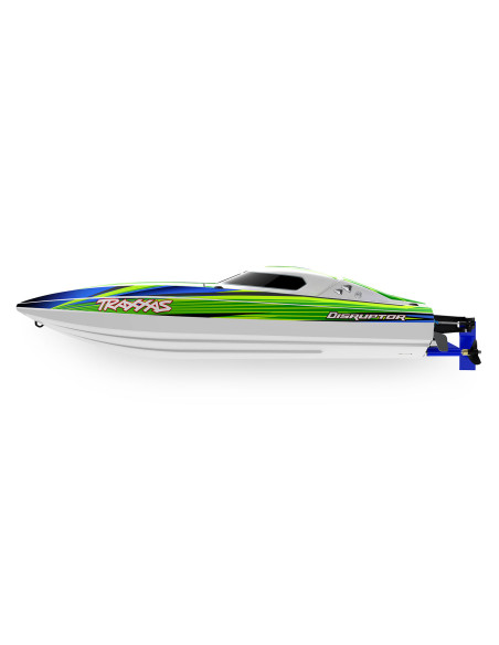 PACK EMBARCACION DE ALTO RENDIMIENTO TRAXXAS DISRUPTOR 4S de 40+ MPH AZUL+COMBO 4S TRAXXAS - Imagen 3
