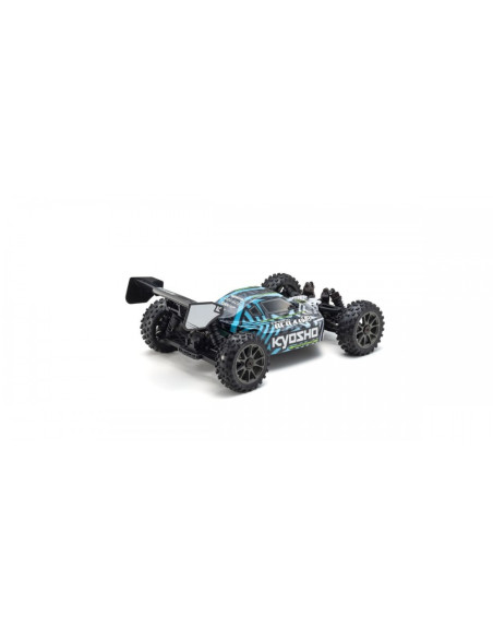 KYOSHO INFERNO NEO 4.0 1:8 RC Brushless EP Readyset AZUL - Imagen 2