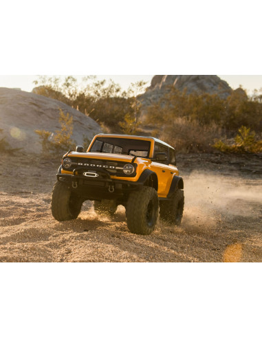 TRAXXAS TRX4 FORD BRONCO 2021 CARROCERIA SIN CLIP NARANJA,1/10 4X4 RTR(INCLUYE CAMBIO DE SERVO ORIGINAL A YELLOW 30KG) - Imagen 7