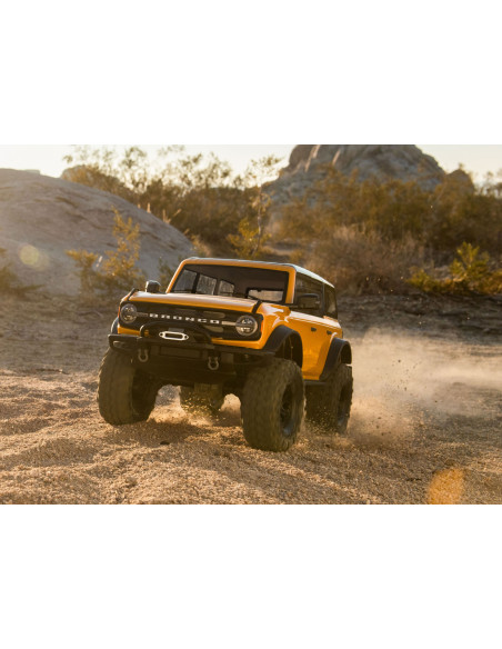 TRAXXAS TRX4 FORD BRONCO 2021 CARROCERIA SIN CLIP NARANJA,1/10 4X4 RTR(INCLUYE CAMBIO DE SERVO ORIGINAL A YELLOW 30KG) - Imagen 7