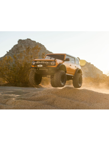 TRAXXAS TRX4 FORD BRONCO 2021 CARROCERIA SIN CLIP NARANJA,1/10 4X4 RTR(INCLUYE CAMBIO DE SERVO ORIGINAL A YELLOW 30KG) - Imagen 8