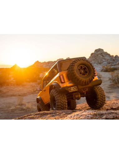 TRAXXAS TRX4 FORD BRONCO 2021 CARROCERIA SIN CLIP NARANJA,1/10 4X4 RTR(INCLUYE CAMBIO DE SERVO ORIGINAL A YELLOW 30KG) - Imagen 9