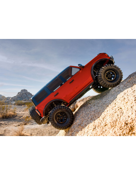TRAXXAS TRX4 FORD BRONCO 2021 CARROCERIA SIN CLIP ROJO,1/10 4X4 RTR(INCLUYE CAMBIO DE SERVO ORIGINAL A YELLOW 30KG) - Imagen 11