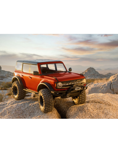 TRAXXAS TRX4 FORD BRONCO 2021 CARROCERIA SIN CLIP ROJO,1/10 4X4 RTR(INCLUYE CAMBIO DE SERVO ORIGINAL A YELLOW 30KG) - Imagen 12