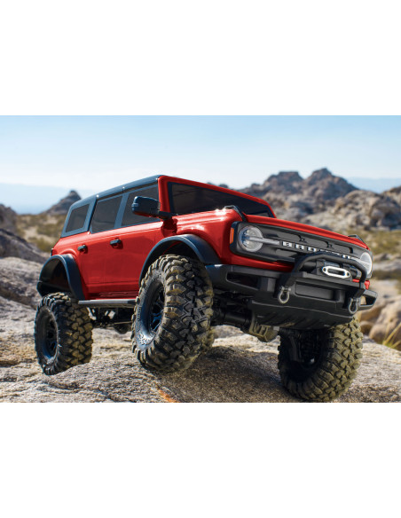 TRAXXAS TRX4 FORD BRONCO 2021 CARROCERIA SIN CLIP ROJO,1/10 4X4 RTR(INCLUYE CAMBIO DE SERVO ORIGINAL A YELLOW 30KG) - Imagen 13