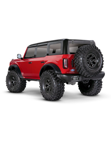 TRAXXAS TRX4 FORD BRONCO 2021 CARROCERIA SIN CLIP ROJO,1/10 4X4 RTR(INCLUYE CAMBIO DE SERVO ORIGINAL A YELLOW 30KG) - Imagen 5