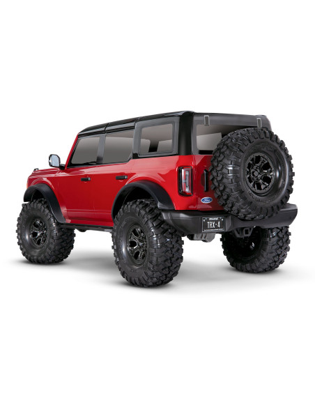 TRAXXAS TRX4 FORD BRONCO 2021 CARROCERIA SIN CLIP ROJO,1/10 4X4 RTR(INCLUYE CAMBIO DE SERVO ORIGINAL A YELLOW 30KG) - Imagen 5