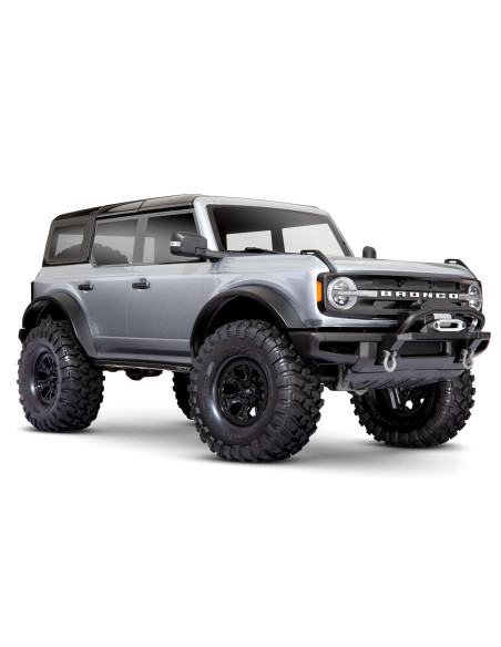 TRAXXAS TRX4 FORD BRONCO 2021 CARROCERIA SIN CLIP GRIS,1/10 4X4 RTR(INCLUYE CAMBIO DE SERVO ORIGINAL A YELLOW 30KG) - Imagen 1