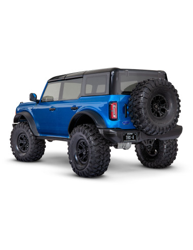 TRAXXAS TRX4 FORD BRONCO 2021 CARROCERIA SIN CLIP AZUL,1/10 4X4 RTR(INCLUYE CAMBIO DE SERVO ORIGINAL A YELLOW 30KG) - Imagen 3