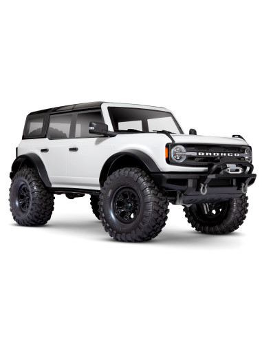 TRAXXAS TRX4 FORD BRONCO 2021 CARROCERIA SIN CLIP BLANCO,1/10 4X4 RTR(INCLUYE CAMBIO DE SERVO ORIGINAL A YELLOW 30KG) - Imagen 1