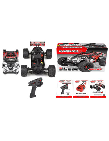 TEAM CORALLY KAGAMA 4 1/10 RTR BRUSHLESS 4S SIN BATERIA NI CARGADOR - Imagen 17