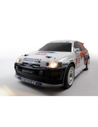 HPI Racing WR8 Flux 1996 Ford Escort RS Cosworth(NO INCLUYE BATERIA NI CARGADOR)+SOPORTES ALUMINIO PARA FIJAR CARROCERIA - Imagen 7