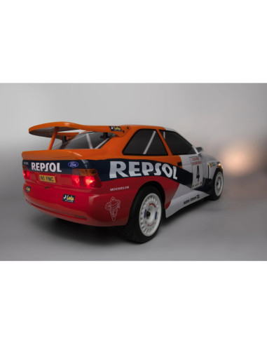 HPI Racing WR8 Flux 1996 Ford Escort RS Cosworth(NO INCLUYE BATERIA NI CARGADOR)+SOPORTES ALUMINIO PARA FIJAR CARROCERIA - Imagen 8