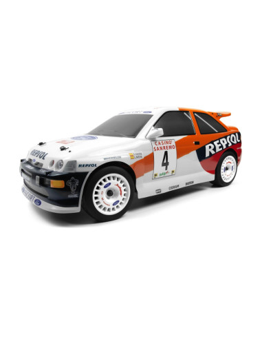 HPI Racing WR8 Flux 1996 Ford Escort RS Cosworth(NO INCLUYE BATERIA NI CARGADOR)+SOPORTES ALUMINIO PARA FIJAR CARROCERIA - Imagen 12